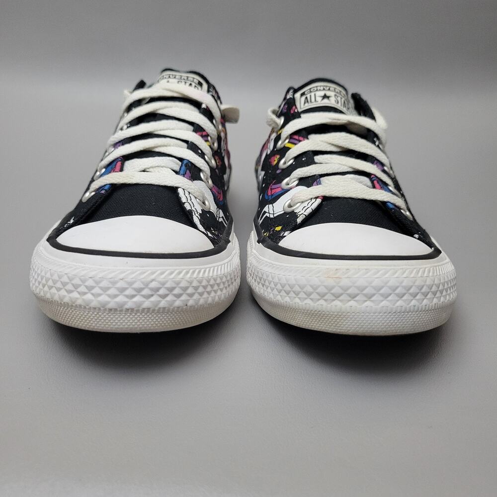 Converse All Star Chuck Taylor Rainbow Unicorn Black Galaxy Low Shoes Size 4.5 - Picture 5 of 13